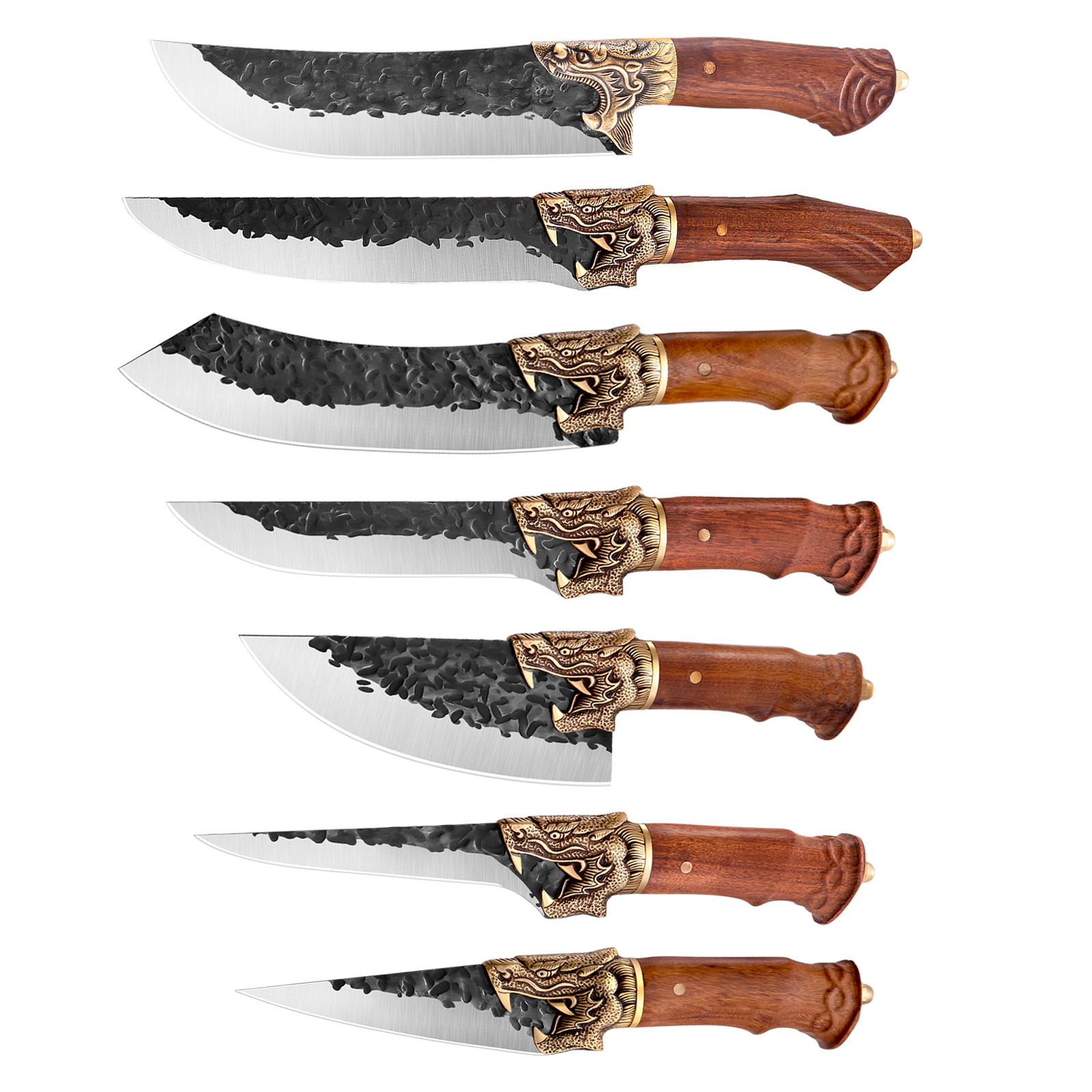 Dragon Series Set – HAND FORGED KNIFE