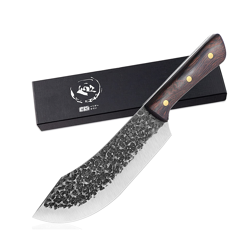 Vegetable Cleaver, 8 inch High Carbon Stainless Steel Butcher