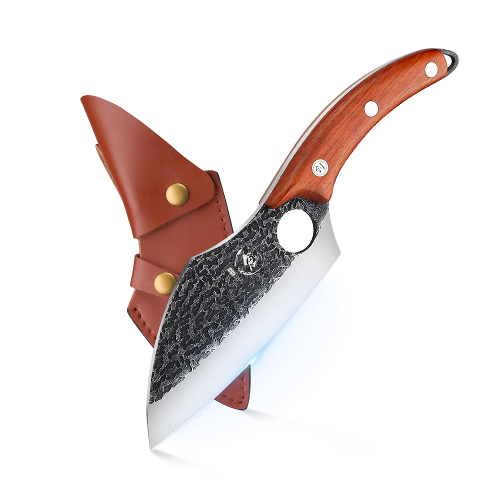 1pc Forged Boning Knife: Multi-Purpose Meat, Fruit & BBQ Cutting Knife with  Leather Sheath