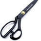 Univinlions Sewing Scissors-Heavy Duty, Black Tailor Scissors, Shears for Fabric, Leather, Raw Materials