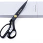 Univinlions Sewing Scissors-Heavy Duty, Black Tailor Scissors, Shears for Fabric, Leather, Raw Materials