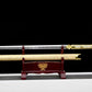 (No Sharp Blade) Golden High Manganese Steel Demon Sword Katana Samurai