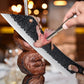 12 Inch Hand Forged Brisket Knife High Carbon Steel Meat Roasts Slicer Long Kitchen Knives