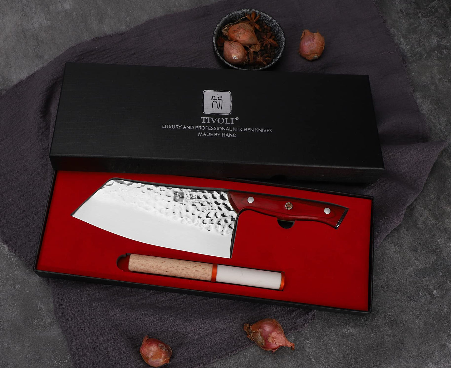 TIVOLI 7” VG10 High Carbon Meat Cleaver Knife