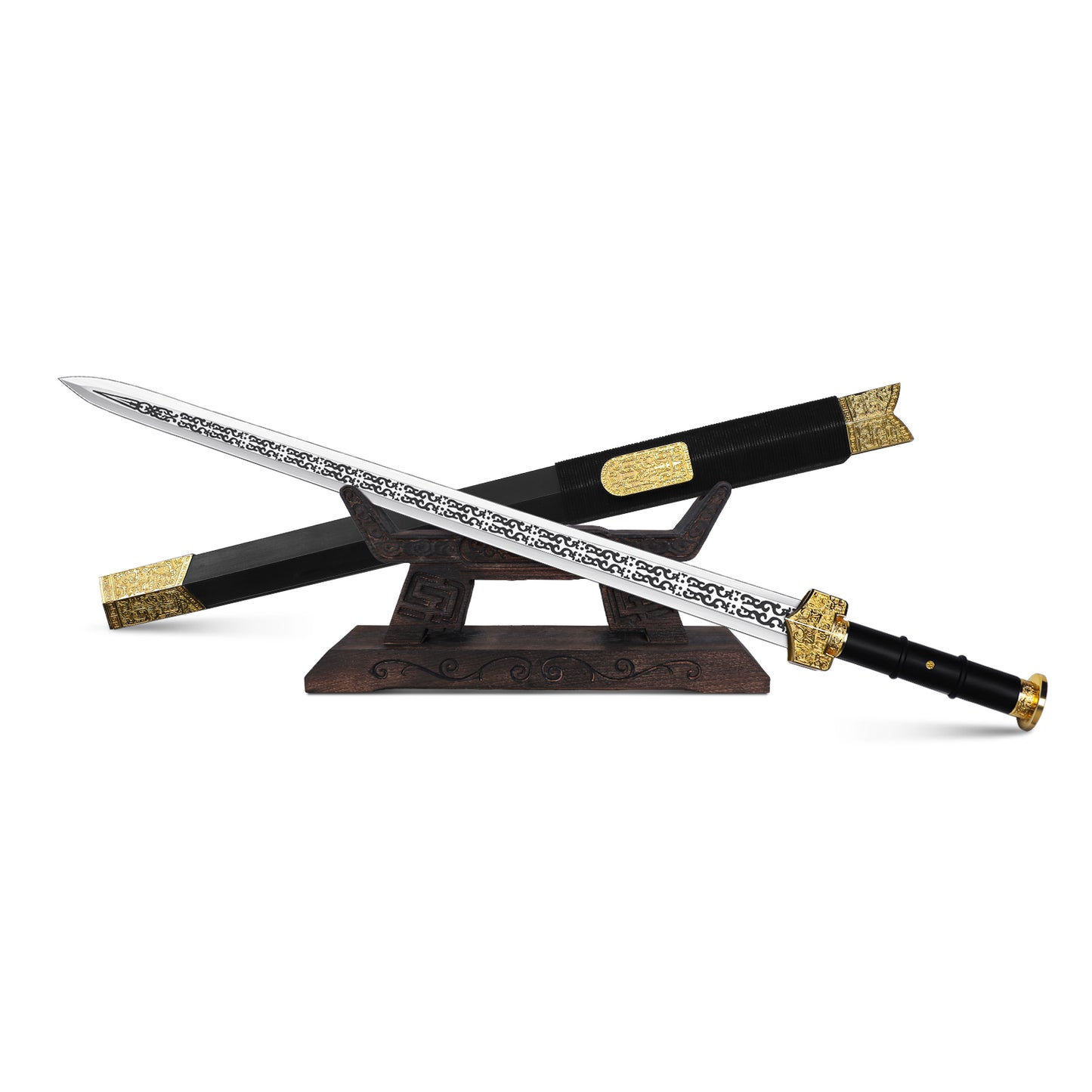 Eight Dragon Sword,High manganese steel – Chinese Sword store
