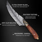 TIVOLI 6 inch Hand Forged Feather Knife - Curved Blade