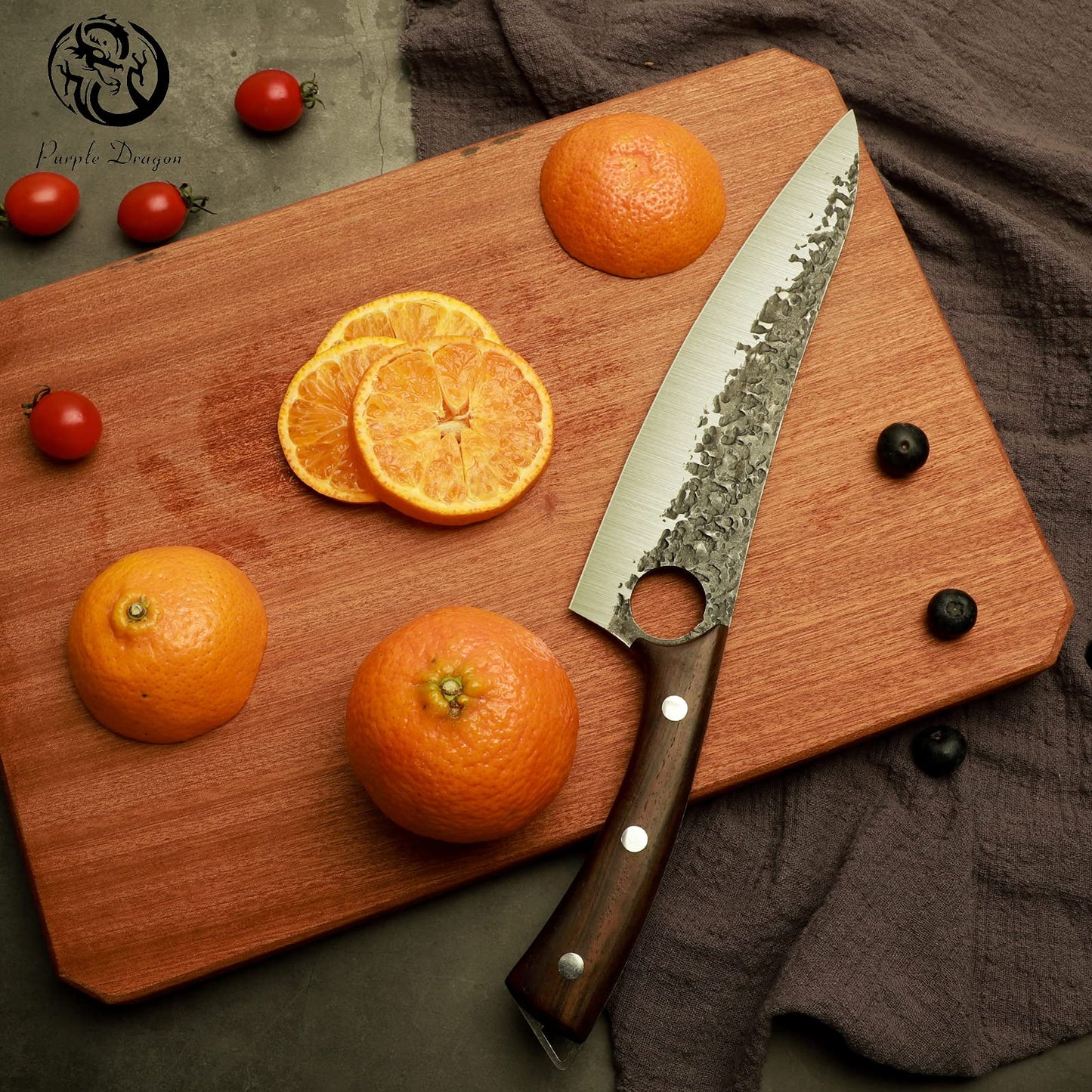 TIVOLI 8 Inch Hand Forged Japanese Chef Knife