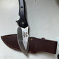 GRUMPY BEAR High Carbon Steel Hunting Knives for Camping, BBQ