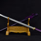 (No Sharp Blade) Japanese 7cr17 Hanada Samurai Straight Sword Katana Samurai