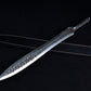 (No Sharp Blade) Shura Sword High Manganese Steel Samurai Straight Sword Katana Samurai